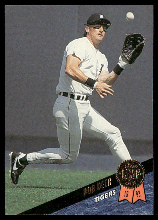 Rob Deer 1993 Leaf #246 Detroit Tigers
