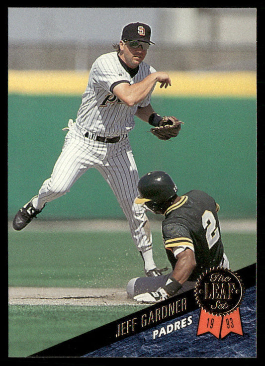 Jeff Gardner 1993 Leaf #238 San Diego Padres