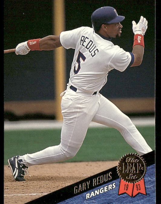 Gary Redus 1993 Leaf #426 Texas Rangers