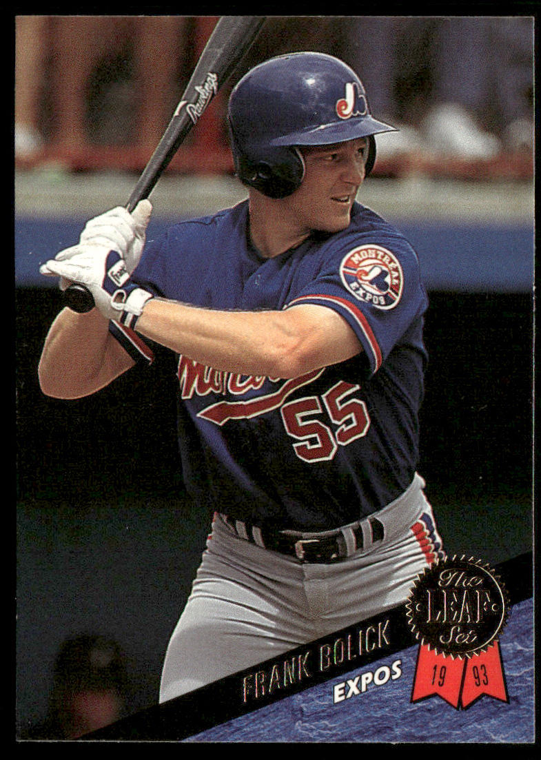 Frank Bolick 1993 Leaf #231 Montreal Expos