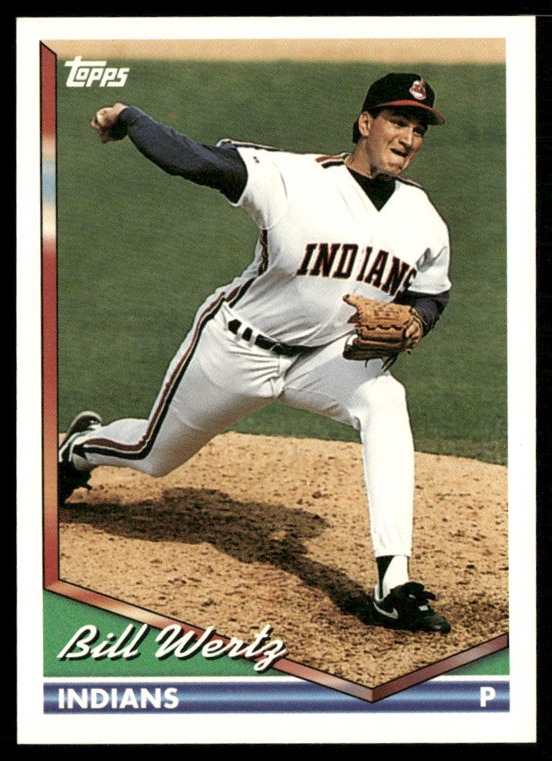 Bill Wertz 1994 Topps #64b Cleveland Indians