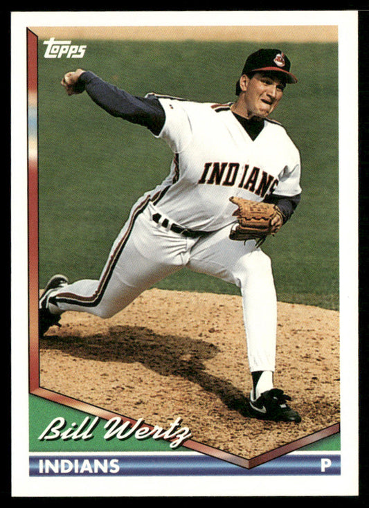 Bill Wertz 1994 Topps #64b Cleveland Indians