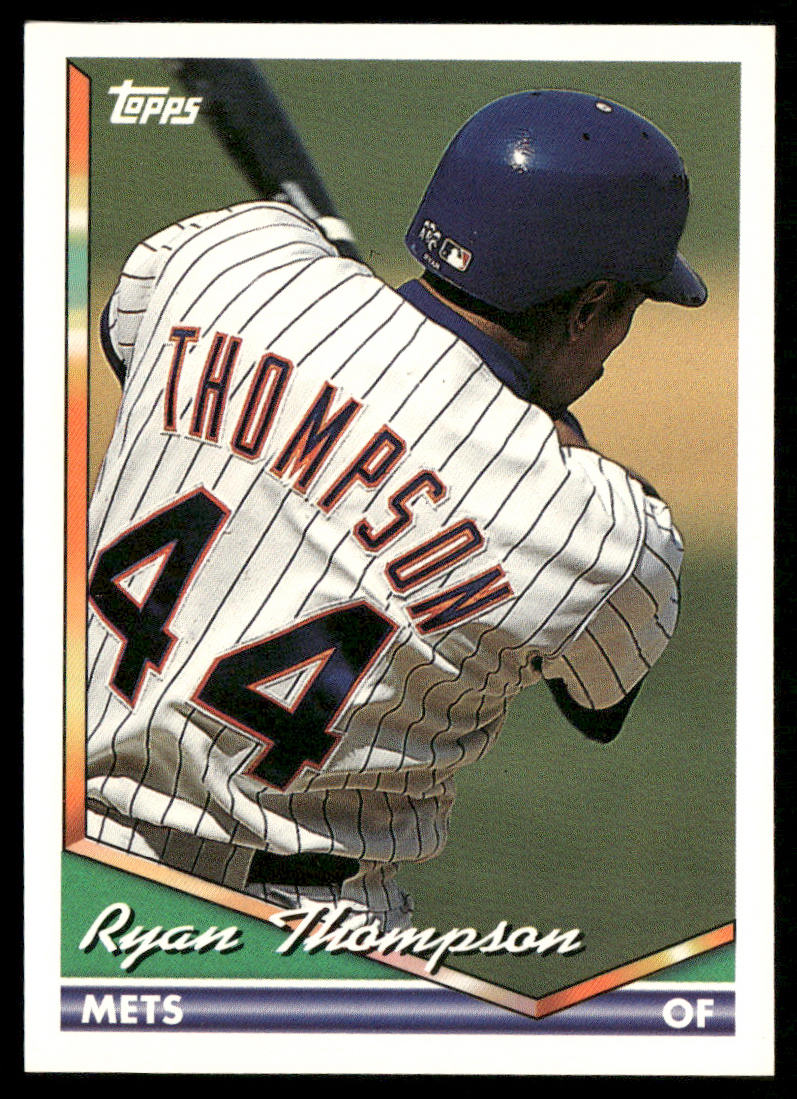 Ryan Thompson 1994 Topps #98 New York Mets