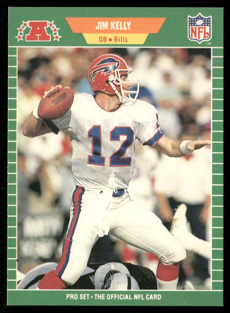 Jim Kelly 1989 Pro Set #22 Buffalo Bills