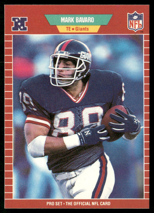Mark Bavaro 1989 Pro Set #281 New York Giants