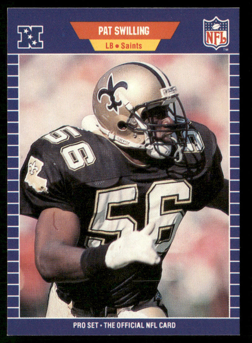 Pat Swilling 1989 Pro Set #276 New Orleans Saints