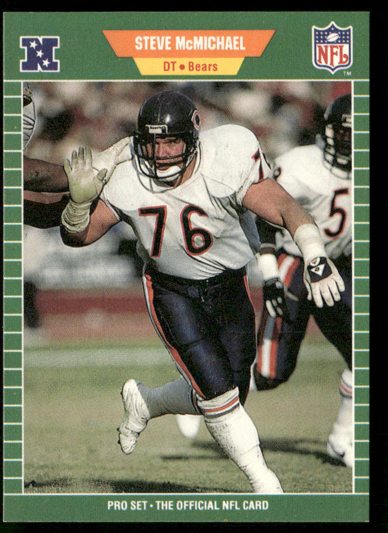Steve McMichael 1989 Pro Set #45 Chicago Bears