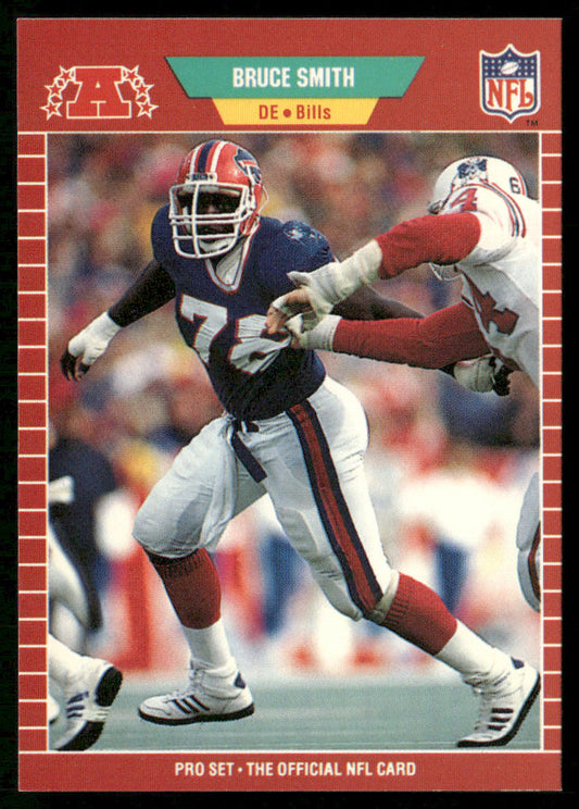 Bruce Smith 1989 Pro Set #28 Buffalo Bills