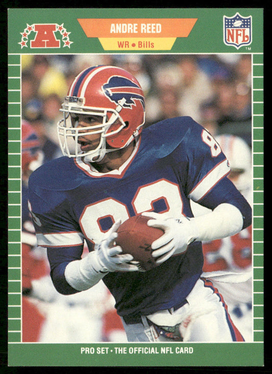 Andre Reed 1989 Pro Set #26 Buffalo Bills