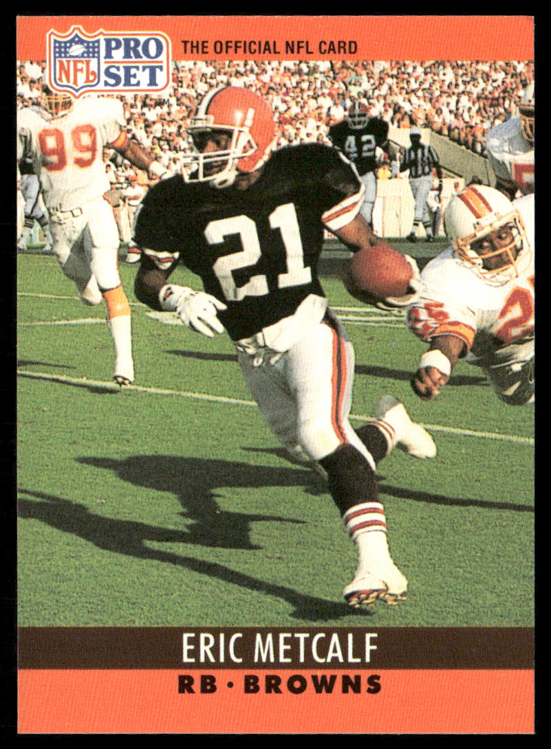 Eric Metcalf 1990 Pro Set #74 Cleveland Browns