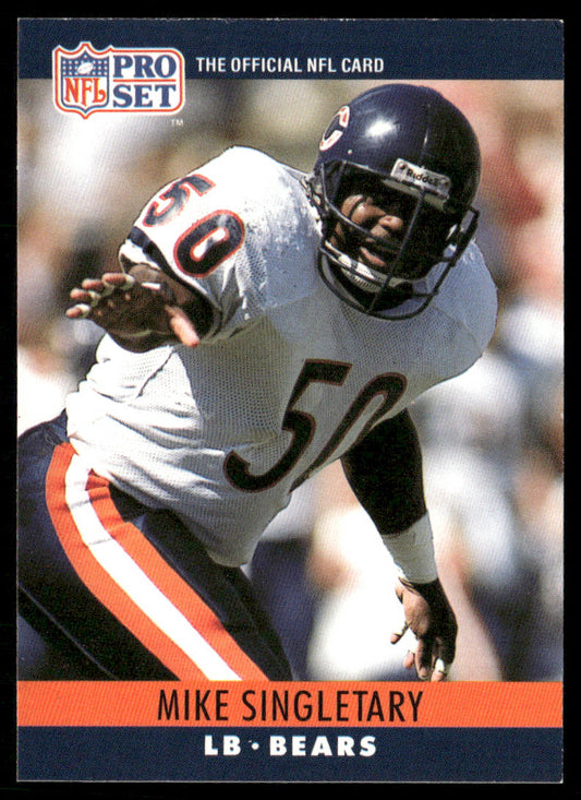 Mike Singletary 1990 Pro Set #57 Chicago Bears