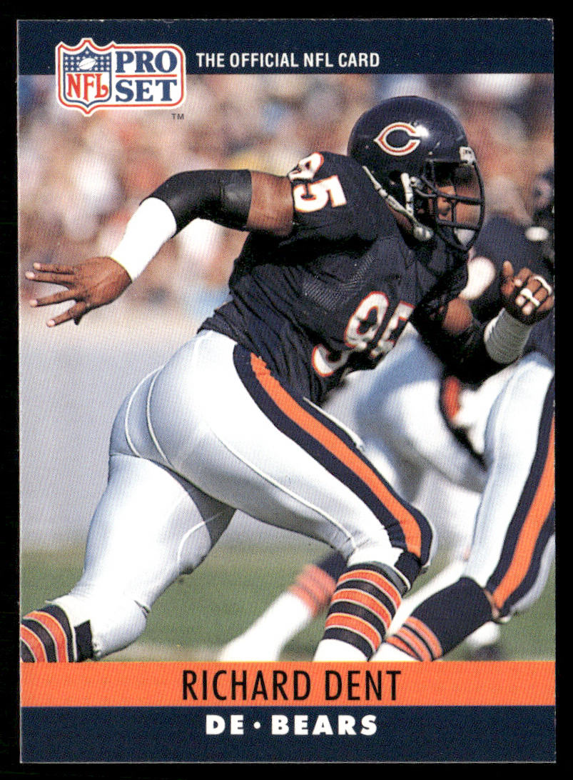 Richard Dent 1990 Pro Set #52 Chicago Bears