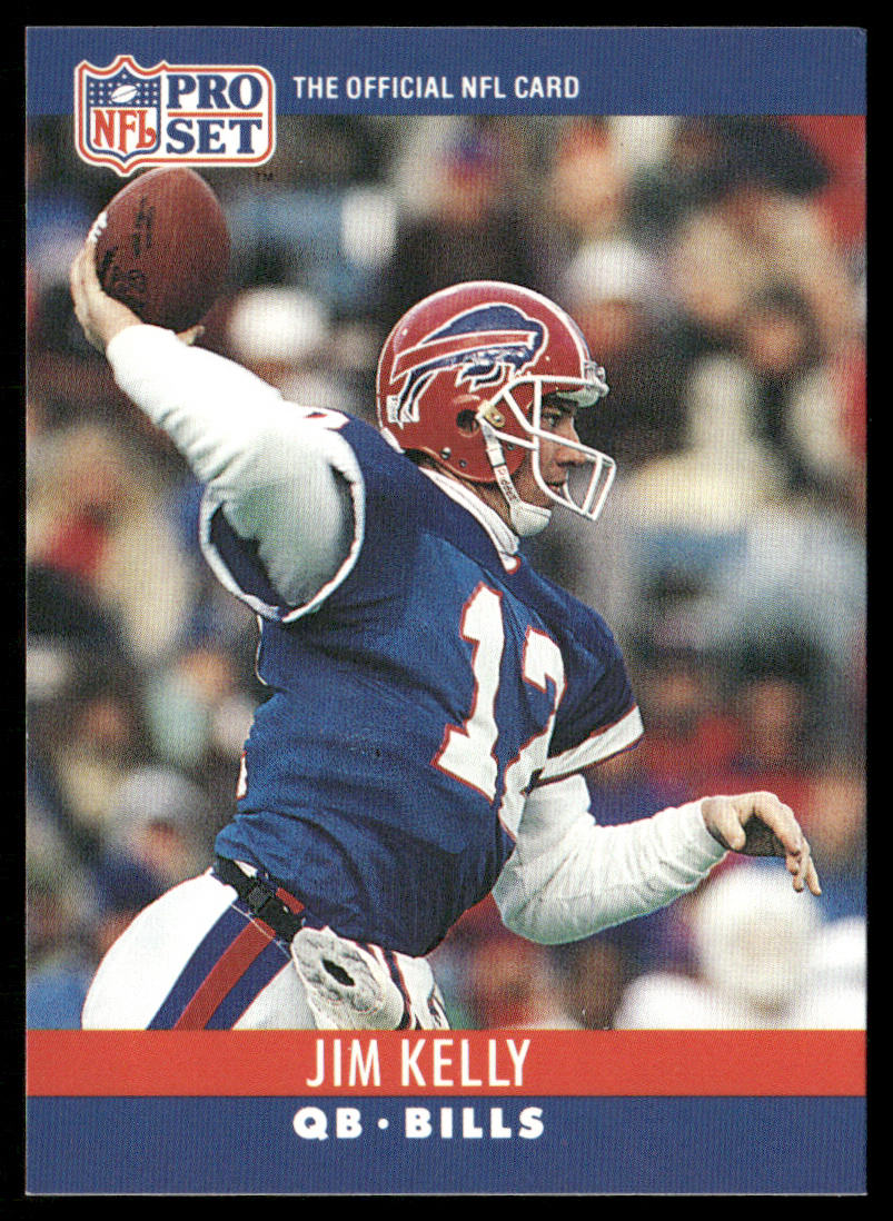 Jim Kelly 1990 Pro Set #40 Buffalo Bills