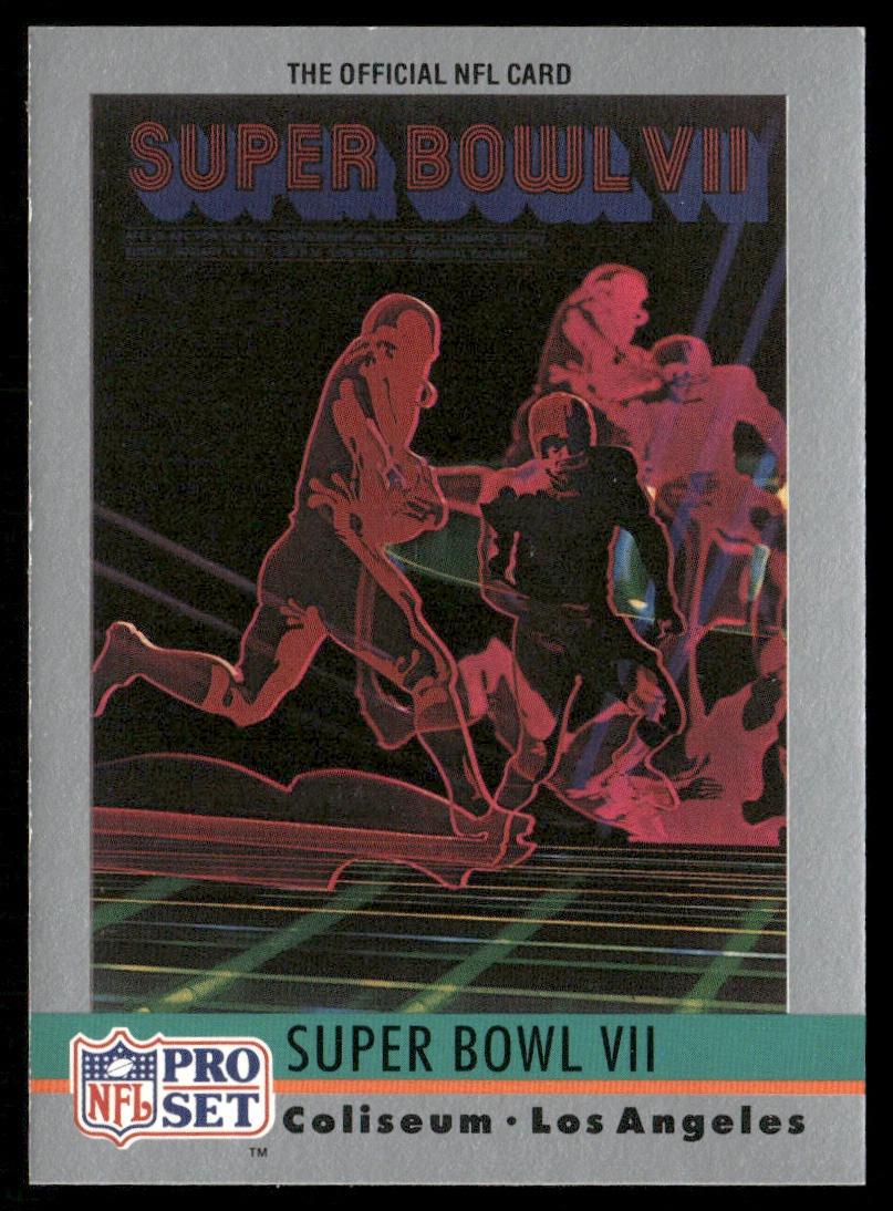 Super Bowl 1990 Pro Set Super Bowl Collectibles #7