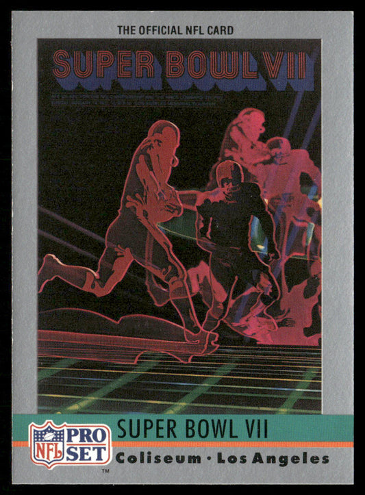 Super Bowl 1990 Pro Set Super Bowl Collectibles #7