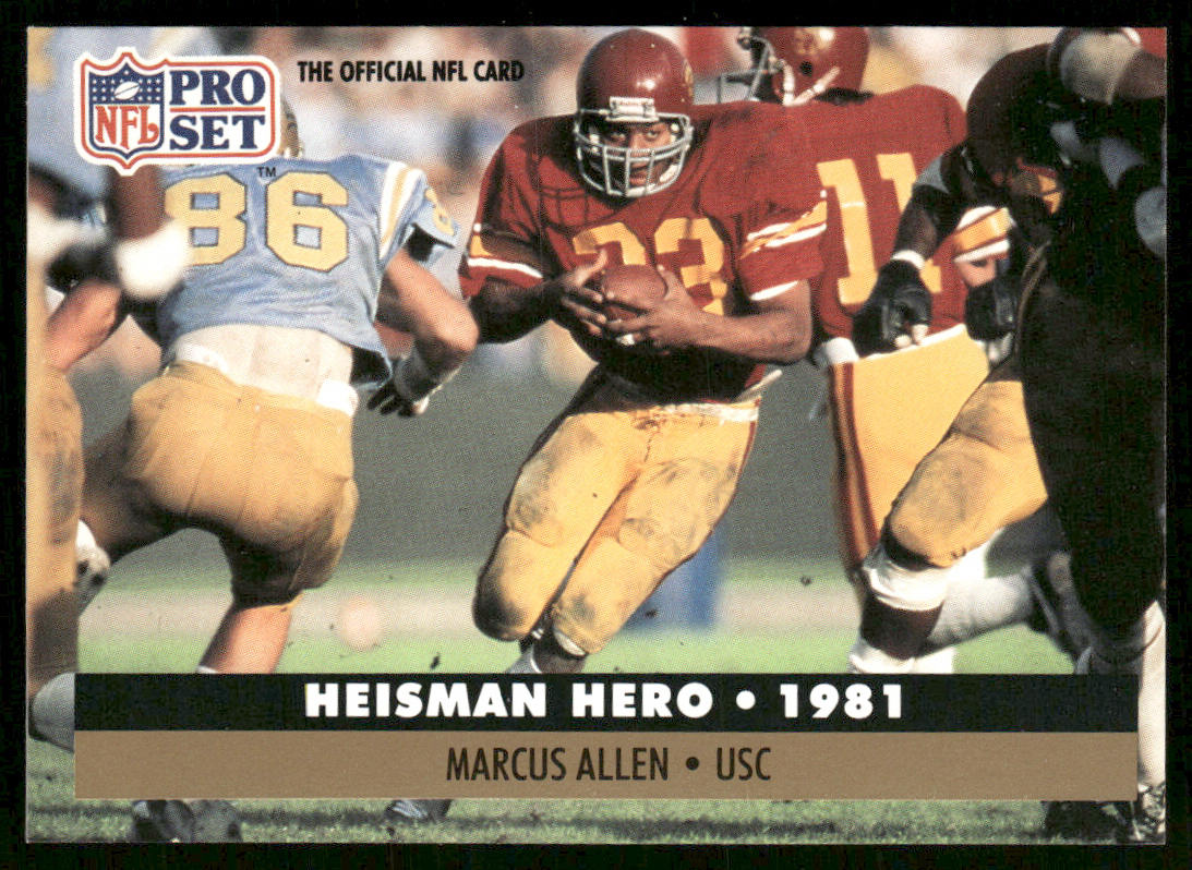 Marcus Allen 1991 Pro Set #45