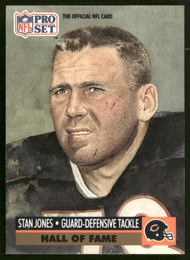 Stan Jones 1991 Pro Set #29 Chicago Bears