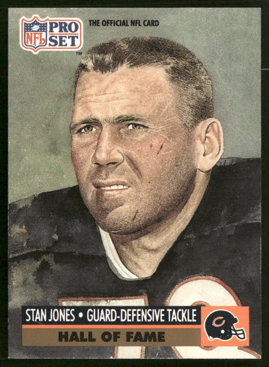 Stan Jones 1991 Pro Set #29 Chicago Bears