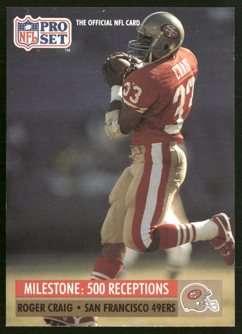 Roger Craig 1991 Pro Set #21 San Francisco 49ers