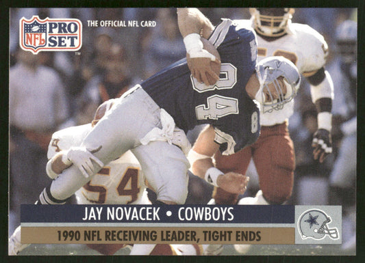 Jay Novacek 1991 Pro Set #12 Dallas Cowboys