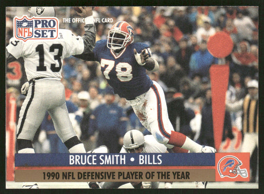 Bruce Smith 1991 Pro Set #6 Buffalo Bills