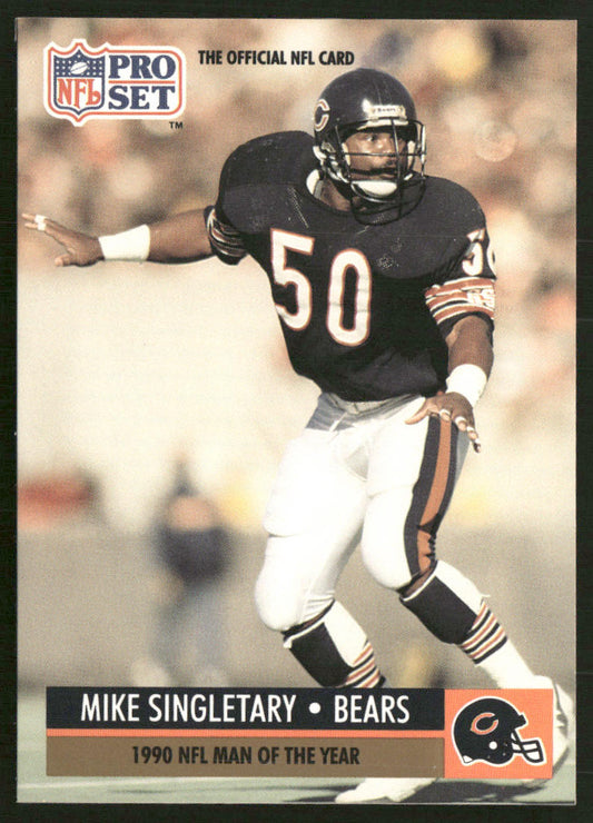 Mike Singletary 1991 Pro Set #5 Chicago Bears