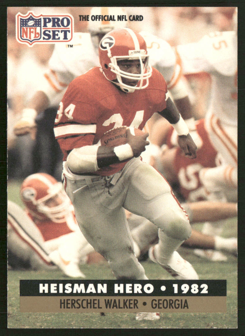 Herschel Walker 1991 Pro Set #44