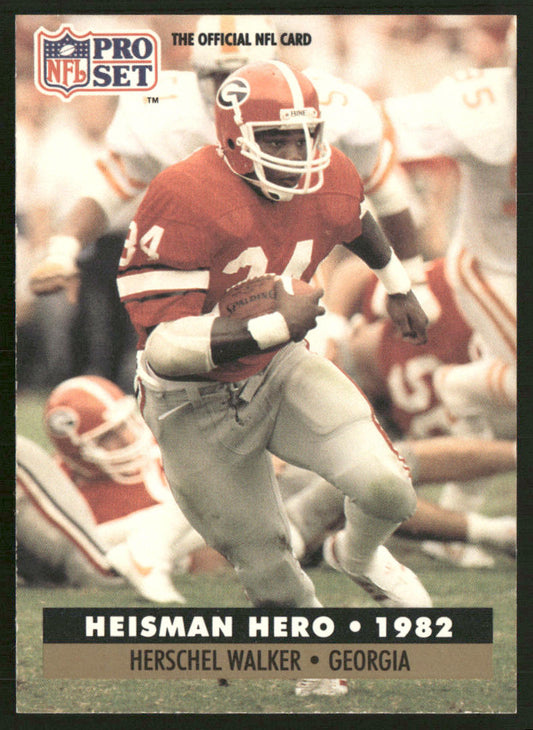 Herschel Walker 1991 Pro Set #44