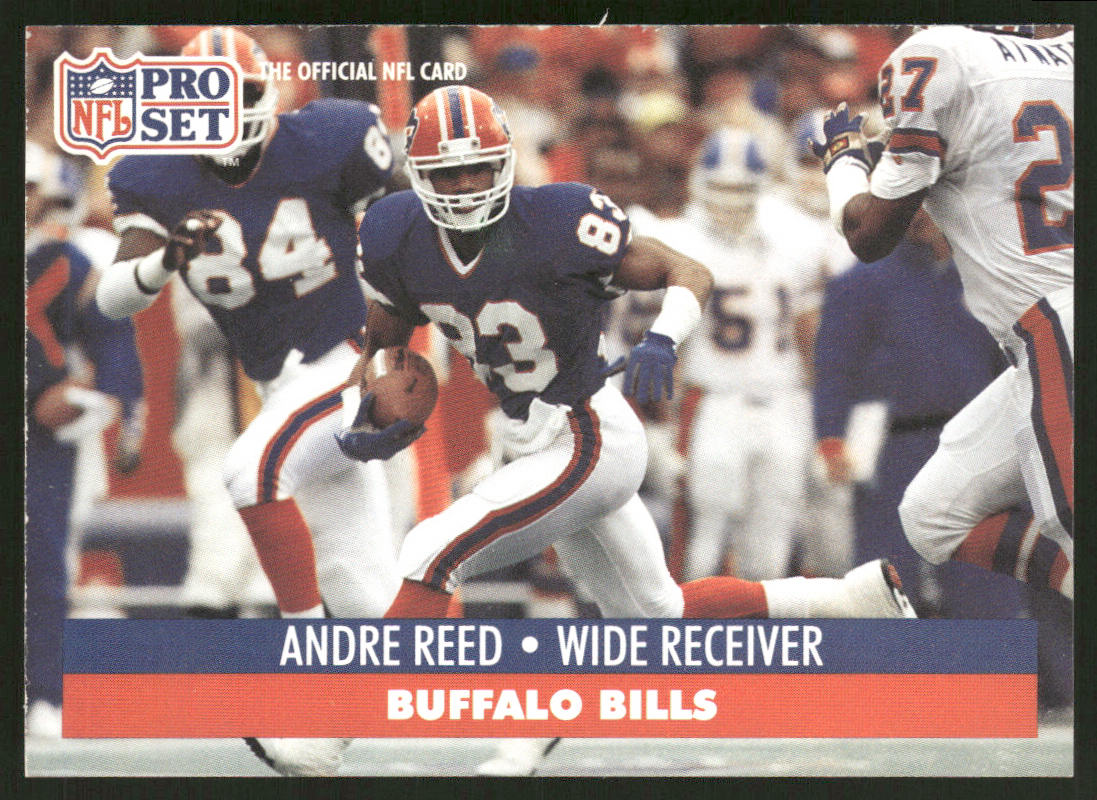 Andre Reed 1991 Pro Set #81 Buffalo Bills
