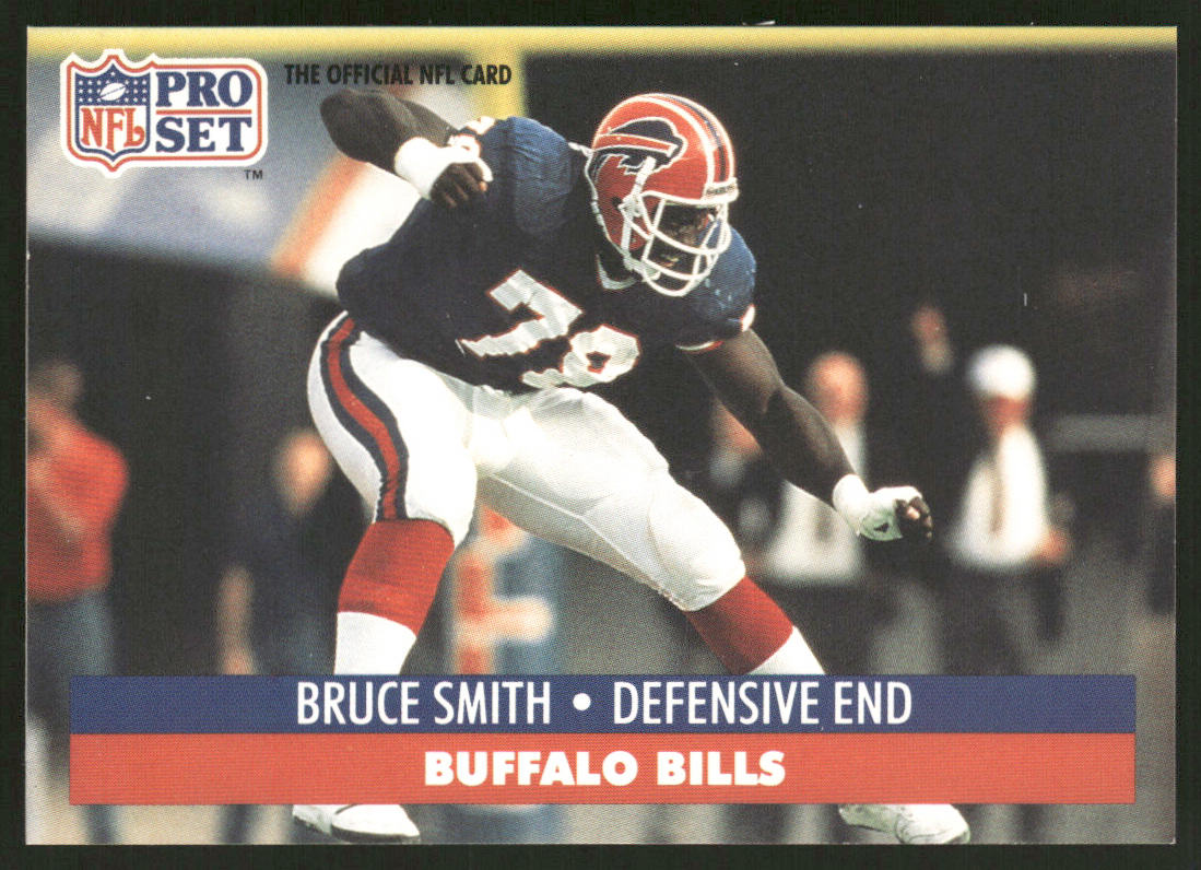 Bruce Smith 1991 Pro Set #83 Buffalo Bills