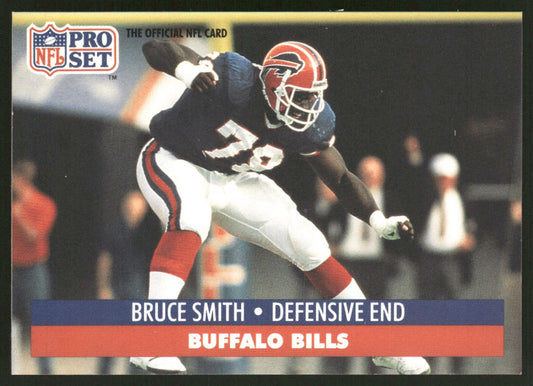 Bruce Smith 1991 Pro Set #83 Buffalo Bills