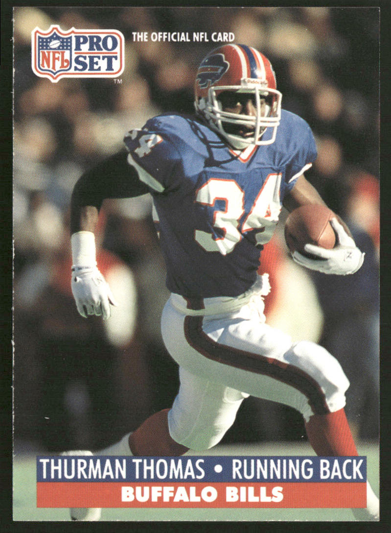 Walter Stanley 1990 Pro Set #15a Detroit Lions