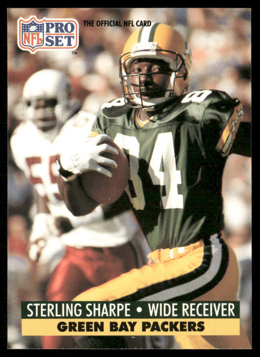 Sterling Sharpe 1991 Pro Set #161 Green Bay Packers