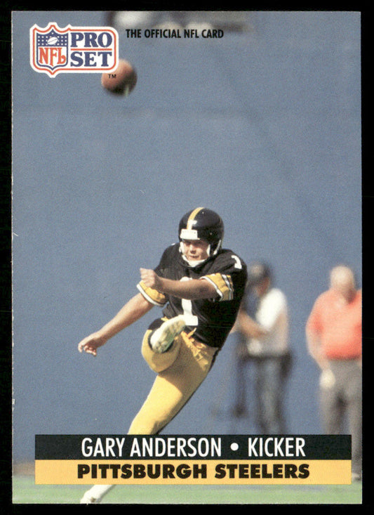 Gary Anderson 1991 Pro Set #271 Pittsburgh Steelers