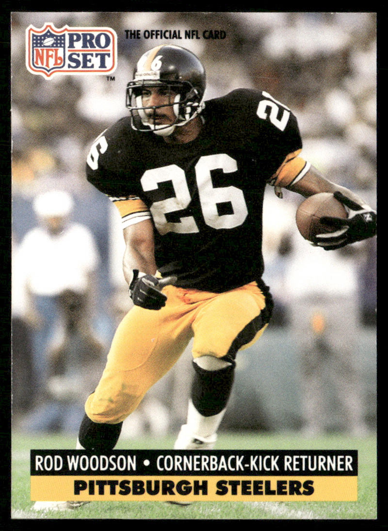 Rod Woodson 1991 Pro Set #278 Pittsburgh Steelers