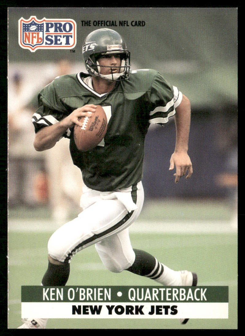 Ken O'Brien 1991 Pro Set #249 New York Jets