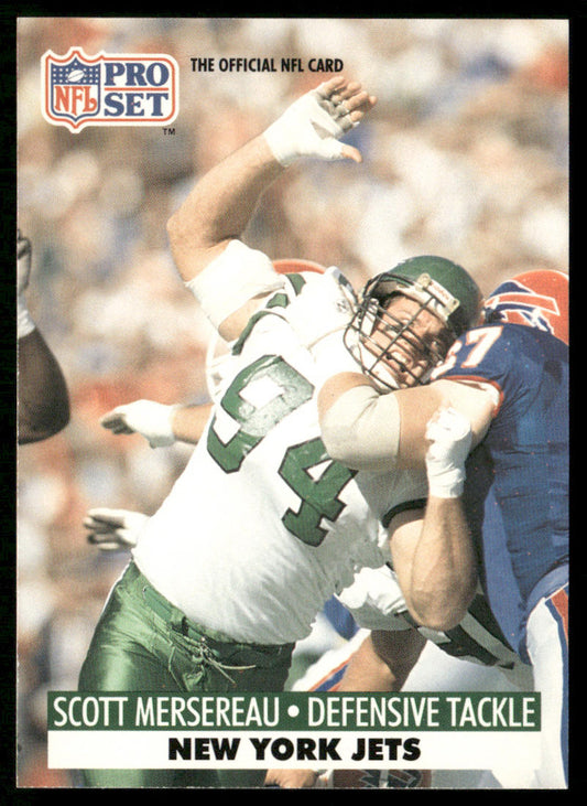 Scott Mersereau 1991 Pro Set #248 RC New York Jets