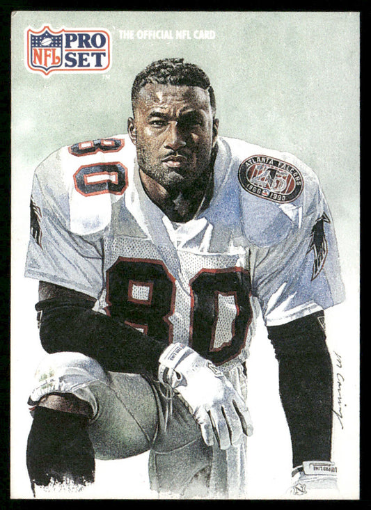 Andre Rison 1991 Pro Set #380 Atlanta Falcons