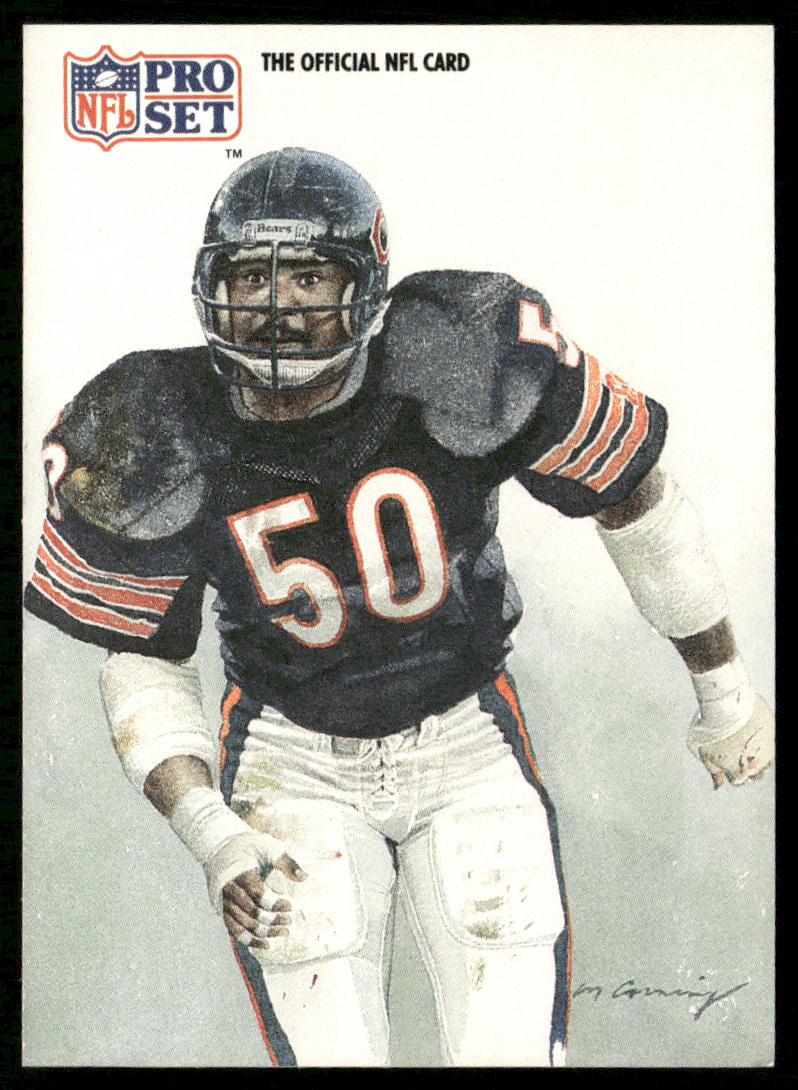 Mike Singletary 1991 Pro Set #396 Chicago Bears