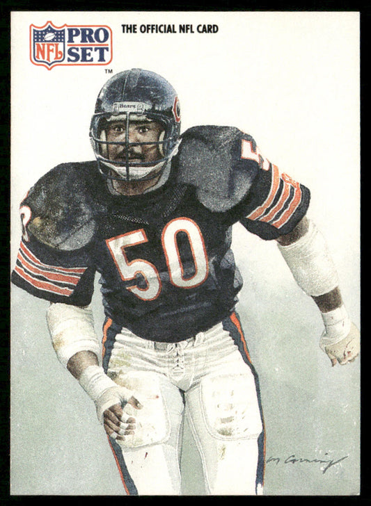 Mike Singletary 1991 Pro Set #396 Chicago Bears