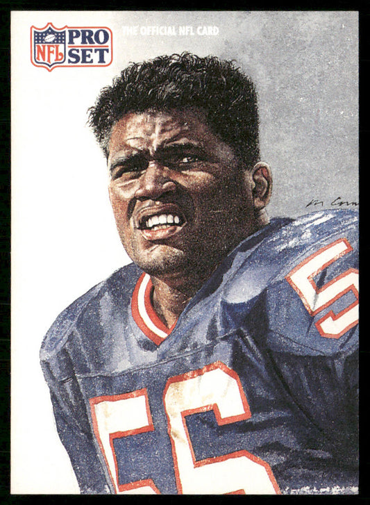 Lawrence Taylor 1991 Pro Set #394 New York Giants