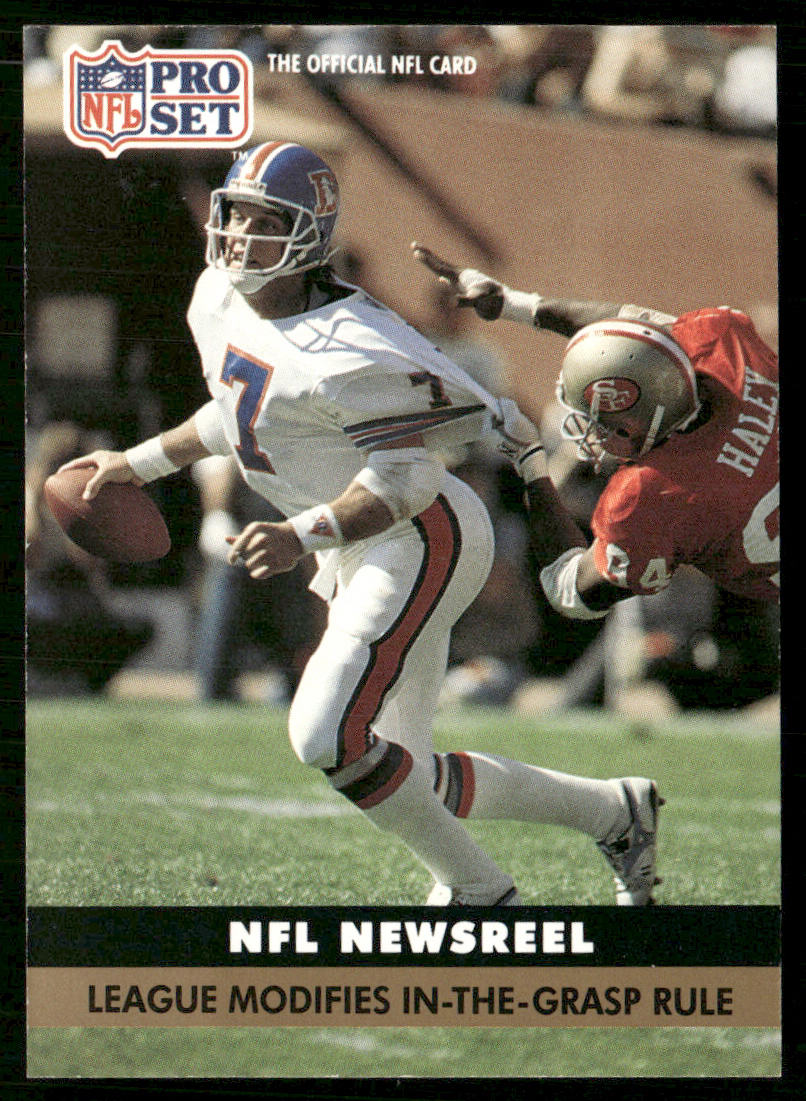 League Modifies In-the-Grasp Rule 1991 Pro Set #345