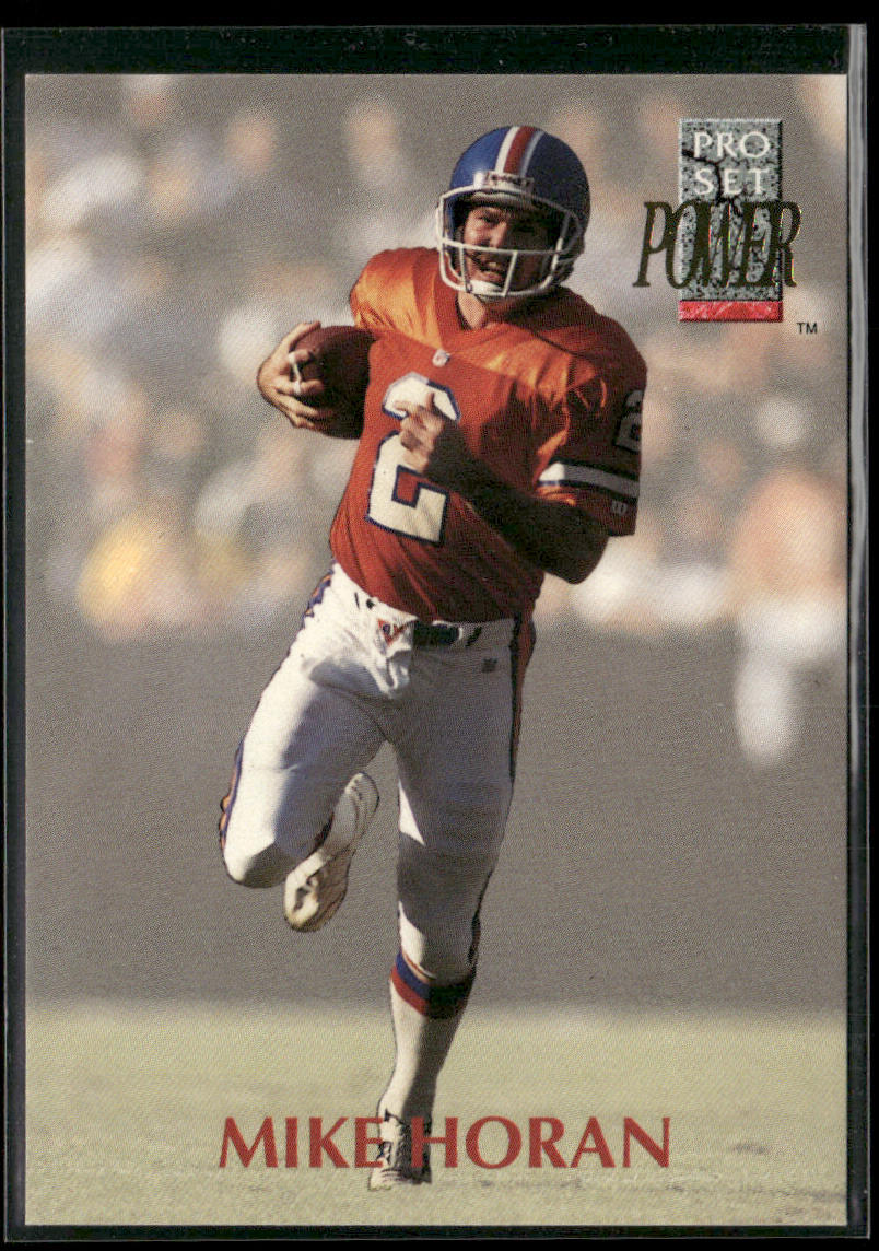 Mike Horan 1992 Pro Set Power #2 Denver Broncos