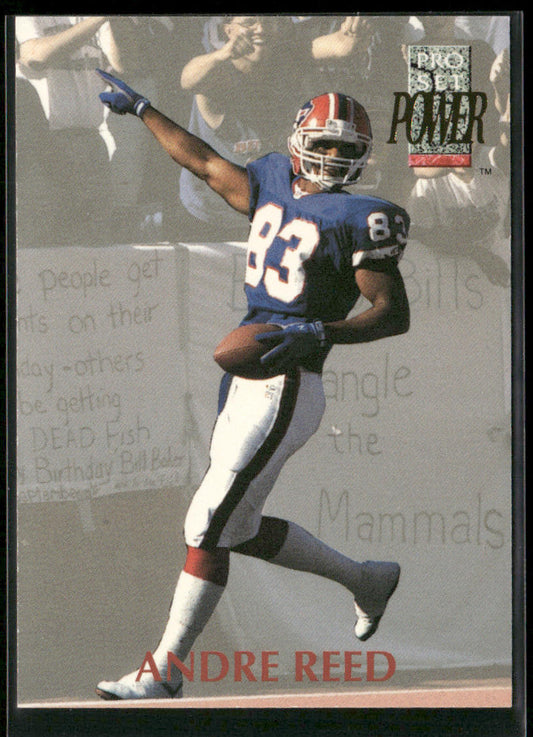 Andre Reed 1992 Pro Set Power #83 Buffalo Bills