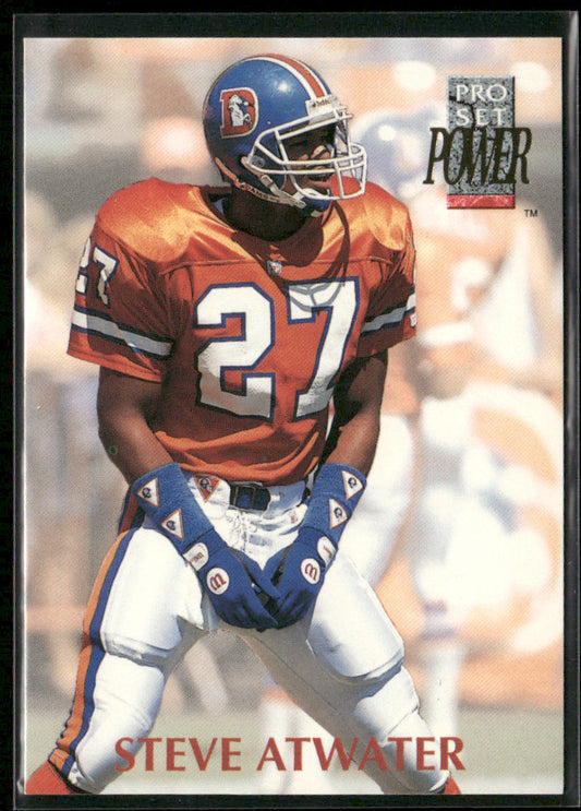 Steve Atwater 1992 Pro Set Power #127 Denver Broncos