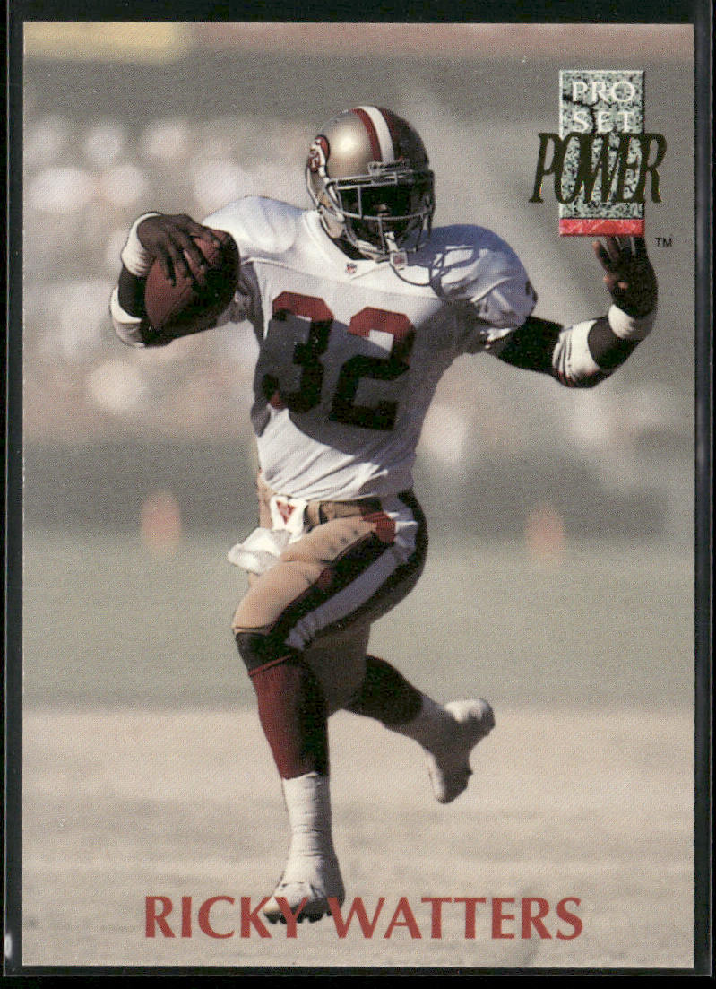 Ricky Watters 1992 Pro Set Power #132 San Francisco 49ers