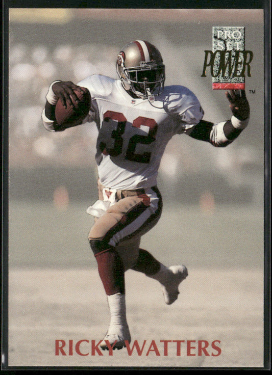 Ricky Watters 1992 Pro Set Power #132 San Francisco 49ers