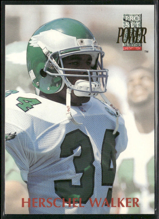 Herschel Walker 1992 Pro Set Power #134 Philadelphia Eagles