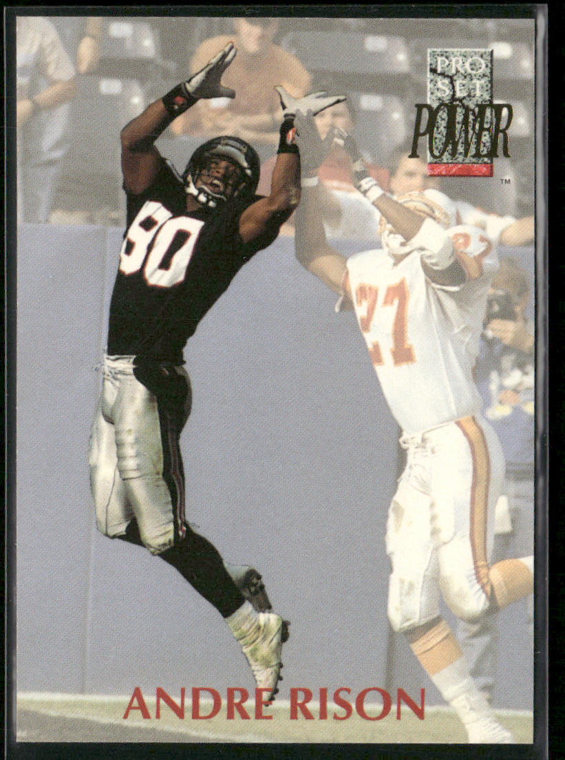 Andre Rison 1992 Pro Set Power #180 Atlanta Falcons