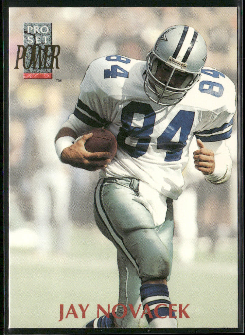 Jay Novacek 1992 Pro Set Power #184 Dallas Cowboys
